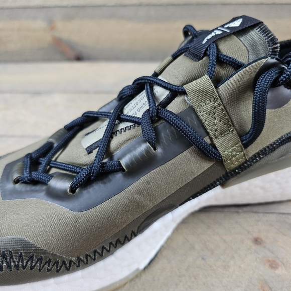 adidas Ultraboost 21 X Parley Men's Running Shoes Focus Olive Black - Picture 11 of 12